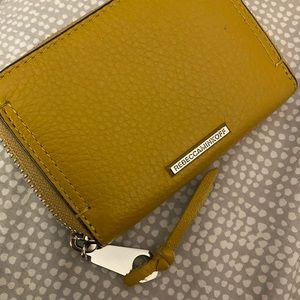 Rebecca Minkoff small Mustard Wallet
